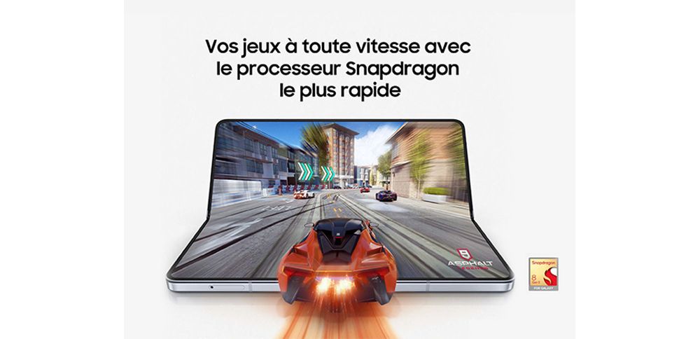 Smartphone SAMSUNG Galaxy Z Fold5 Noir 1To 5G