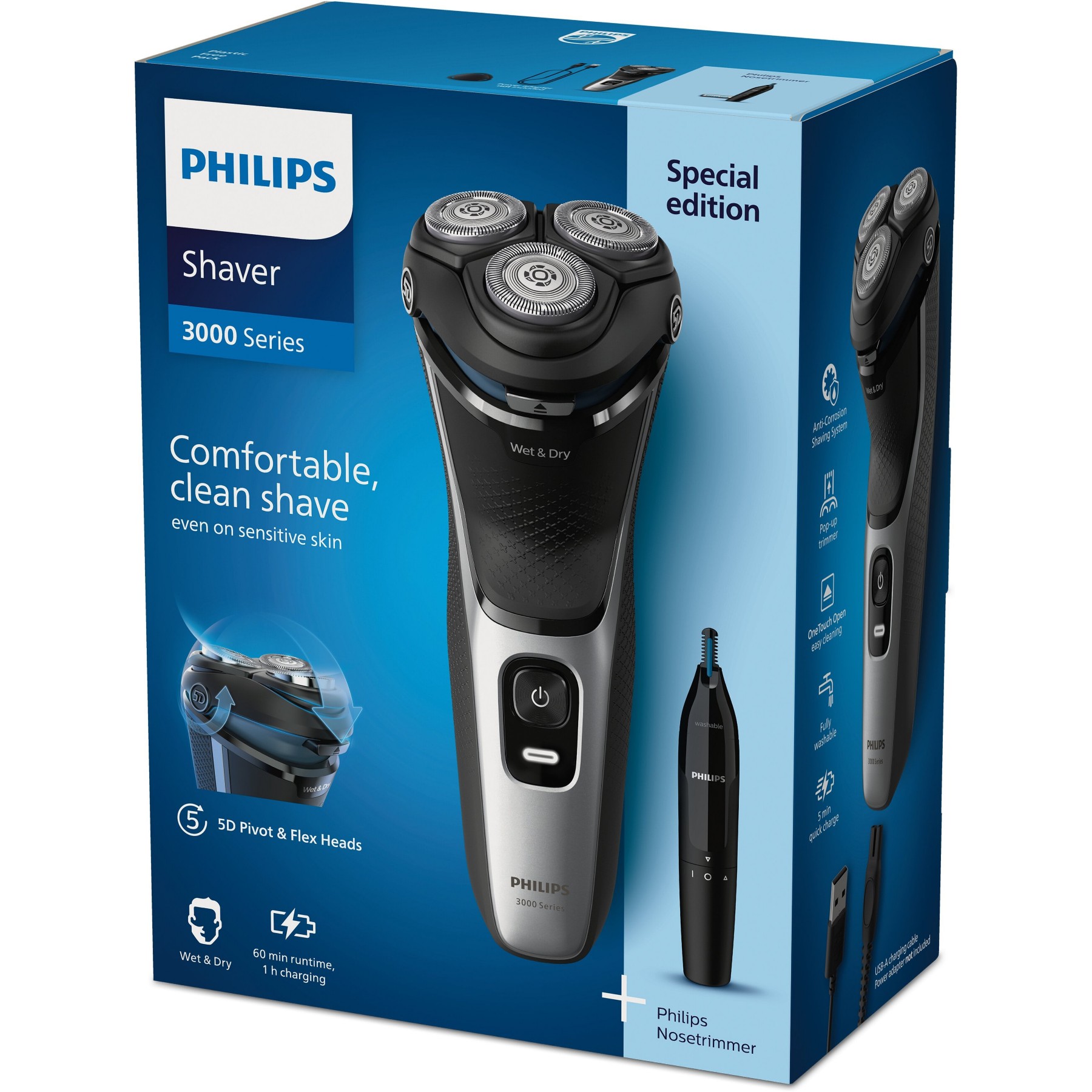 Rasoir électrique PHILIPS Série 3000 S3143/02
