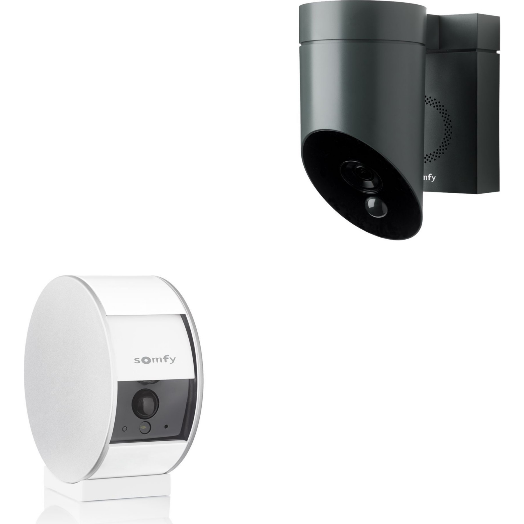 Caméra de surveillance SOMFY 1 Indoor et 1 Outdoor Camera Grise