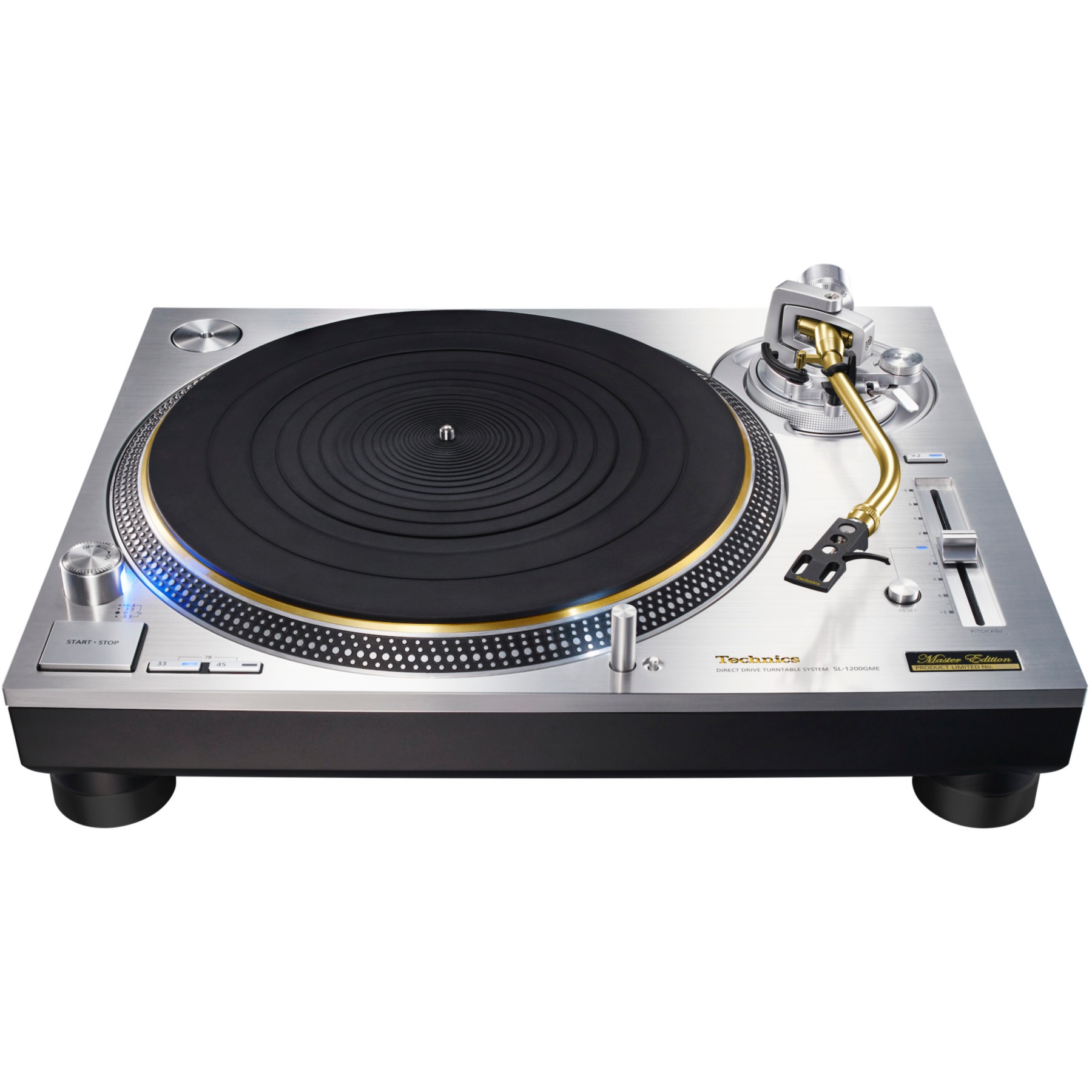 Platine vinyle TECHNICS SL-1200GME EDITION LIMIITEE SILVER