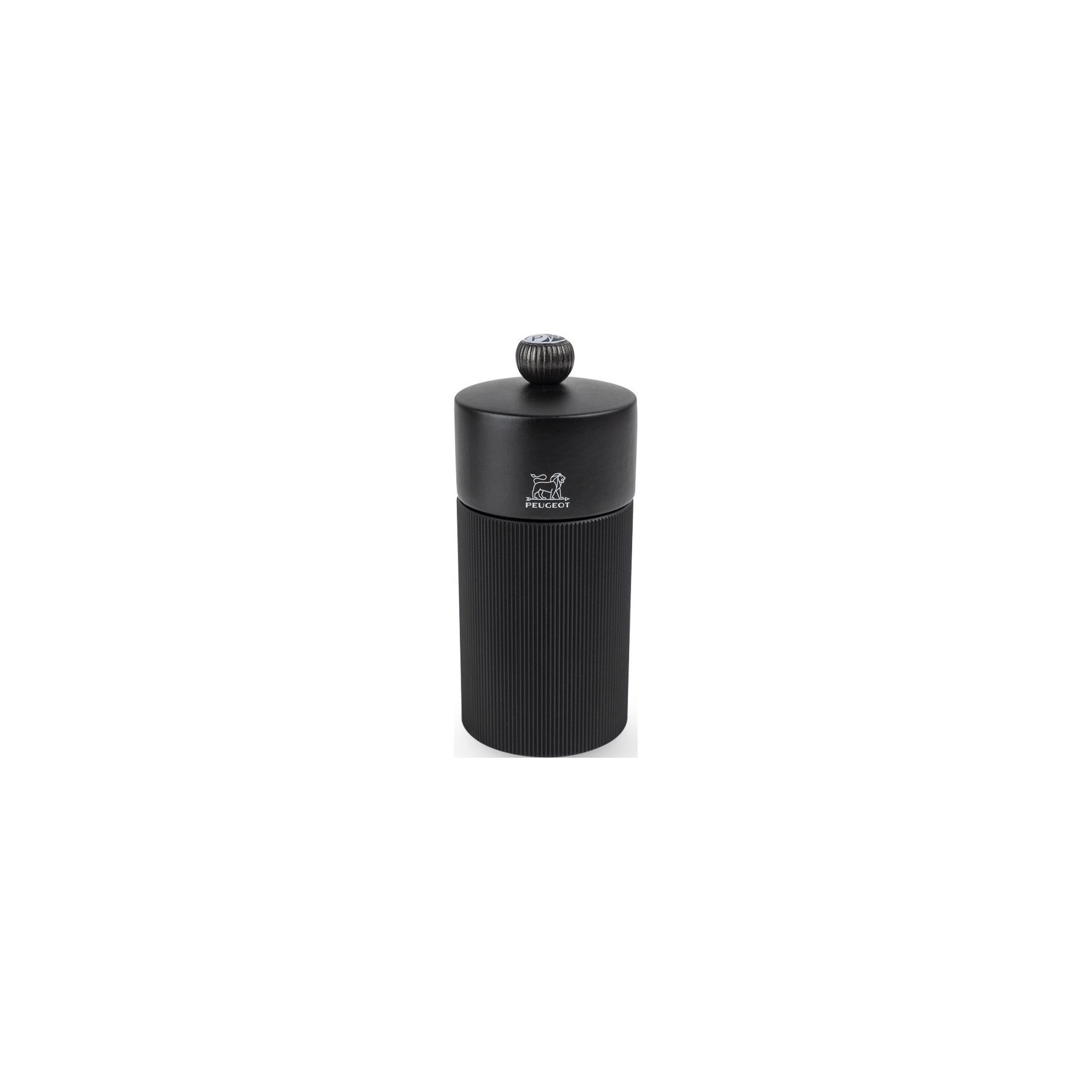 Moulin à poivre PEUGEOT Line Aluminium et Bois Schwarz 12cm