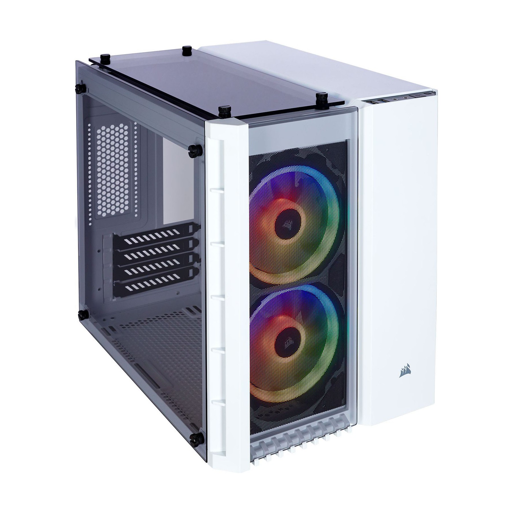 Boitier PC CORSAIR Crystal 280X RGB (Blanc)