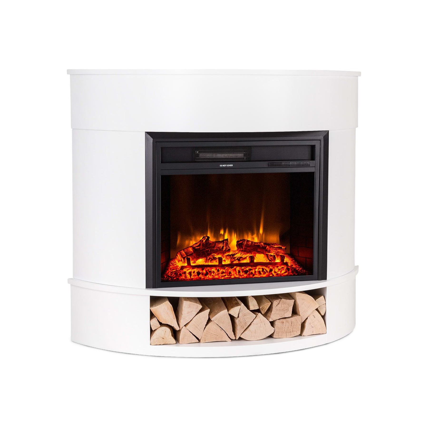 Chauffage électrique KLARSTEIN Loloru 900/1800 W télécommande Blanc