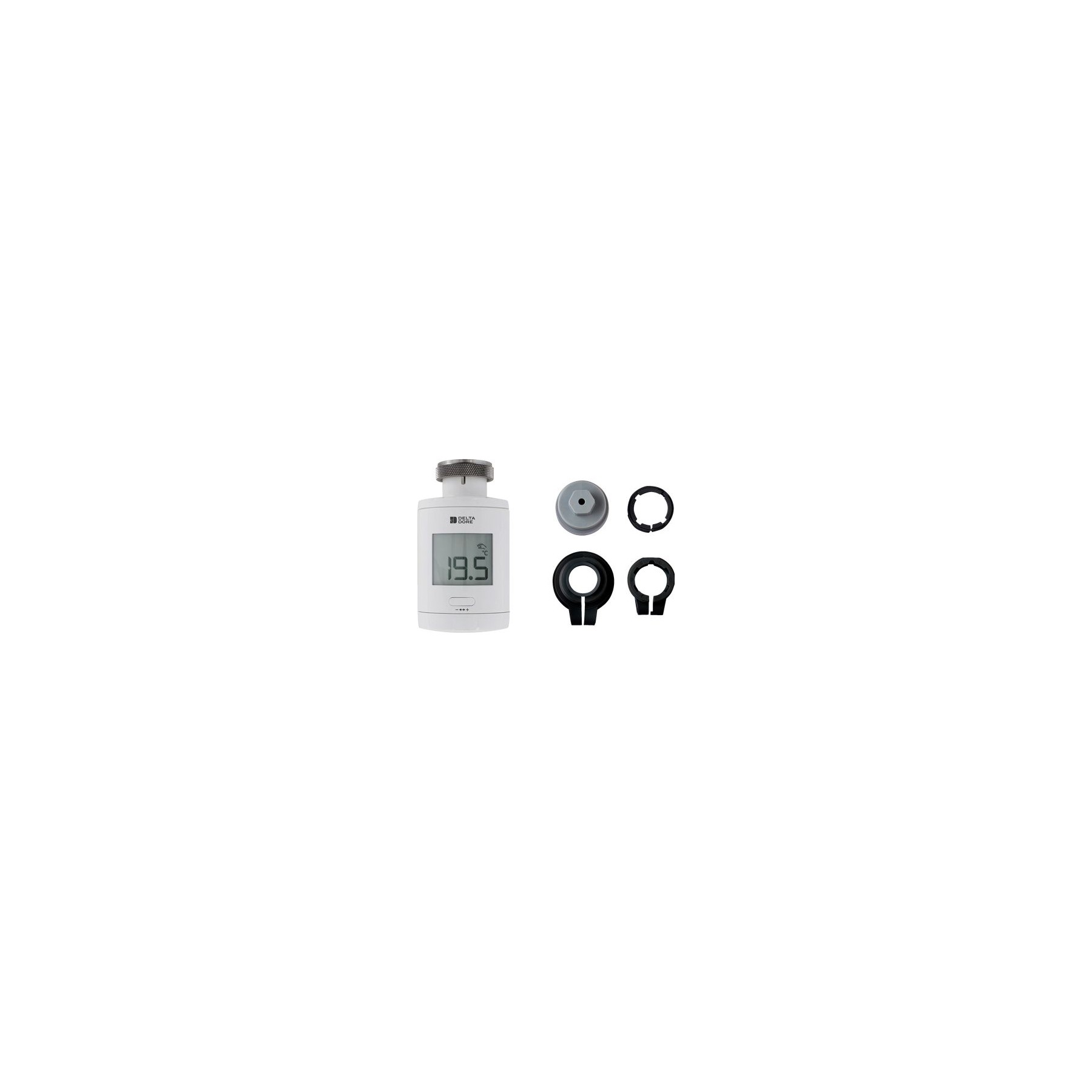 Tête thermostatique connectée DELTA DORE Pack tête thermostatique intelligente