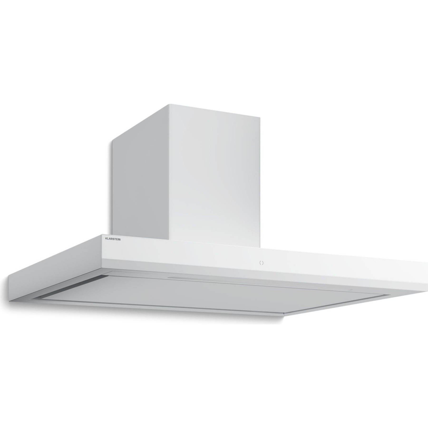 Hotte décorative murale KLARSTEIN Velaire 90cm CEE A++ 595 m³/h 115W blanc