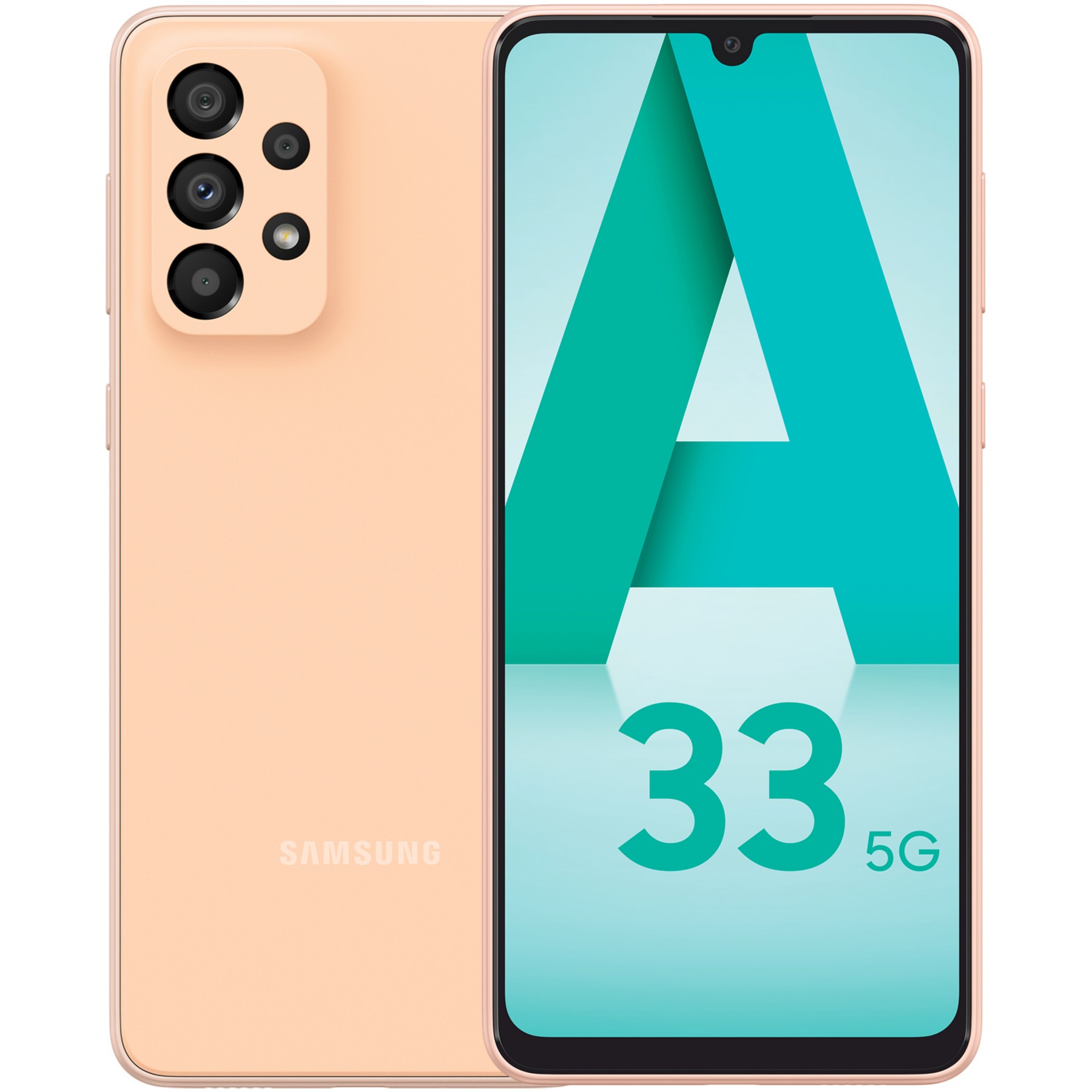 Smartphone SAMSUNG Galaxy A33 Peche 5G