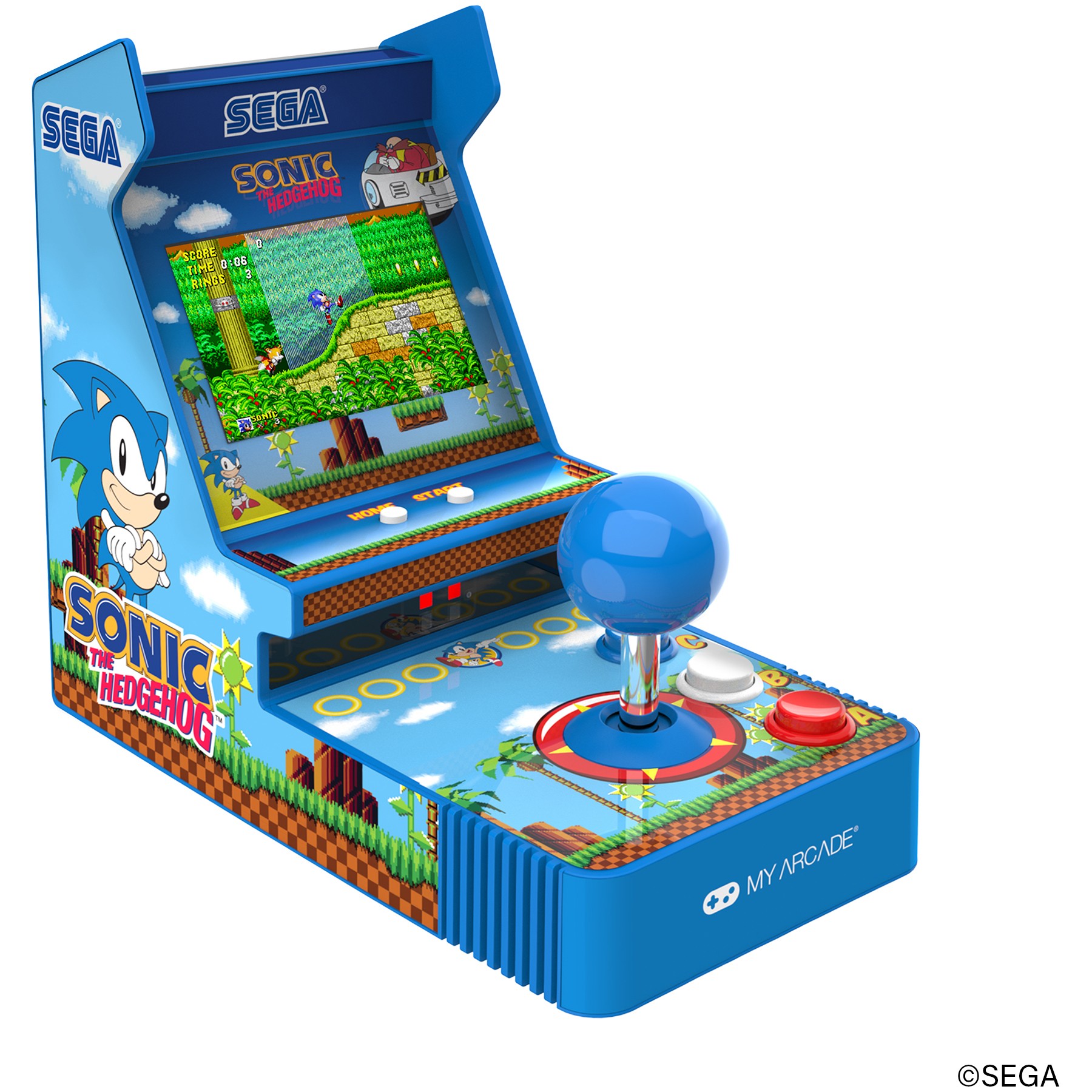 Console rétro MYARCADE Joystick Player Portable Sonic