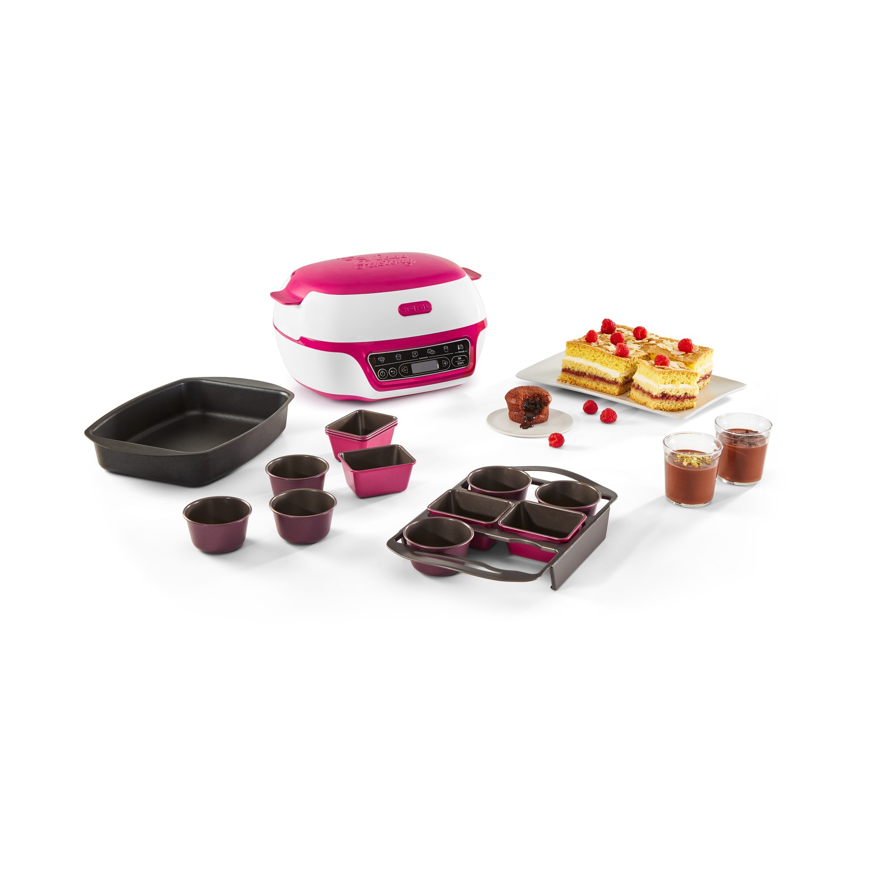 Machine à gâteaux TEFAL Cake Factory Délices KD810112