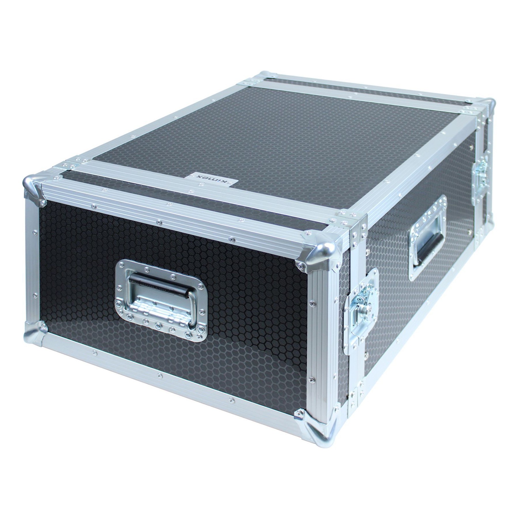 Flight case KIMEX rack case 19", Capacité 6U, Double porte