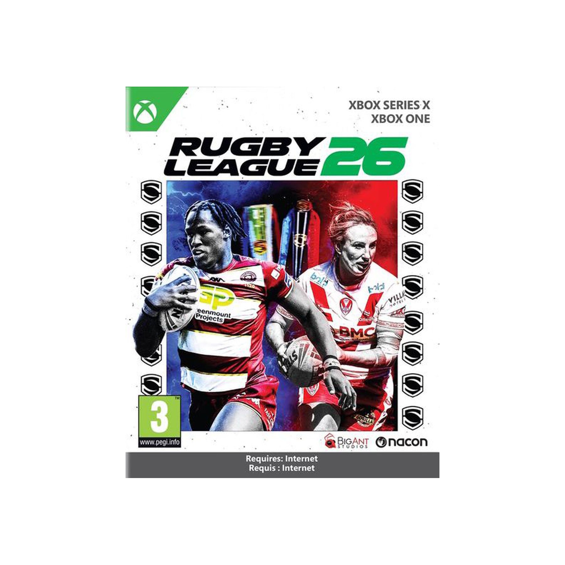 Jeu Xbox X NACON Rugby League 26