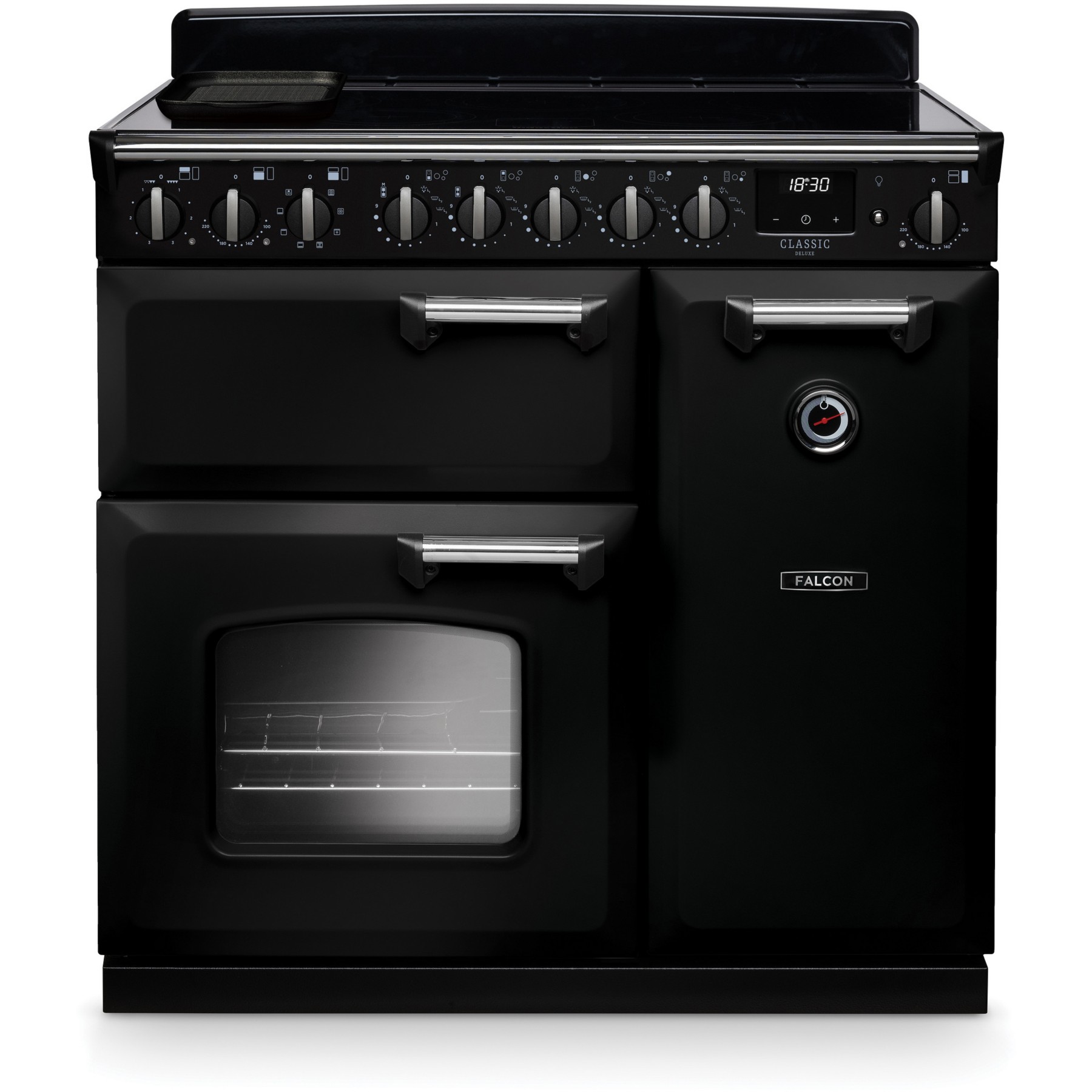 Piano de cuisson induction FALCON NGC TAB IND 90 CM NOIR CHROME