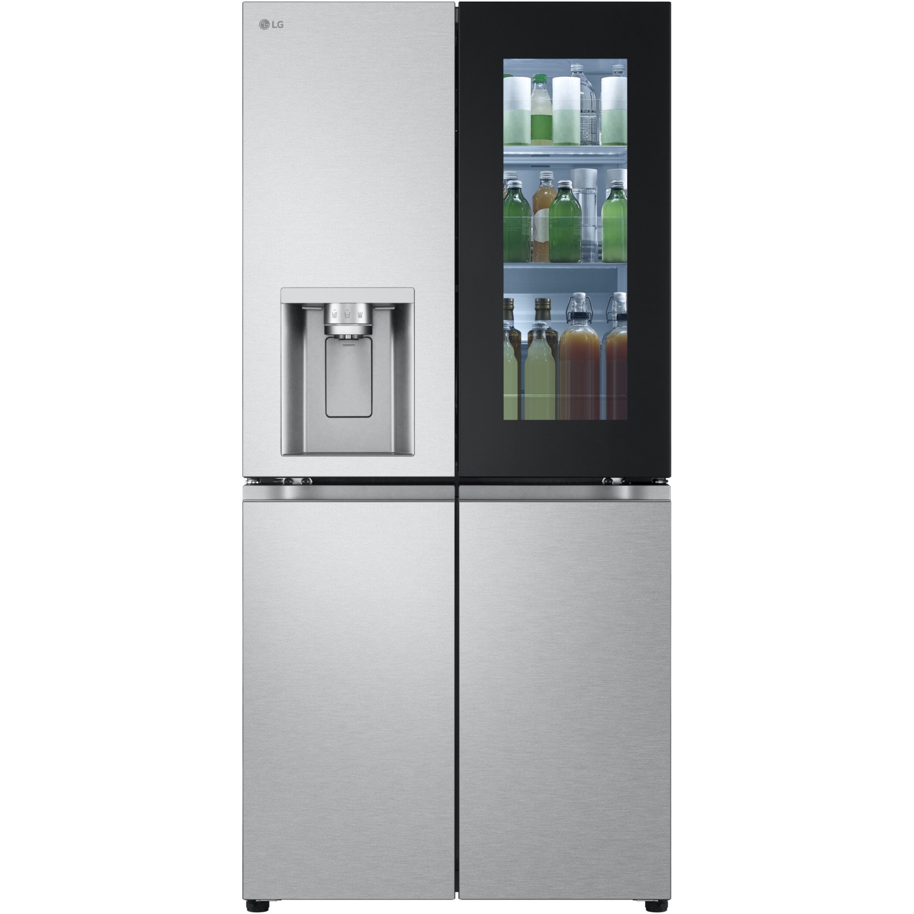 Réfrigérateur multi portes LG GMG860MBBE InstaView