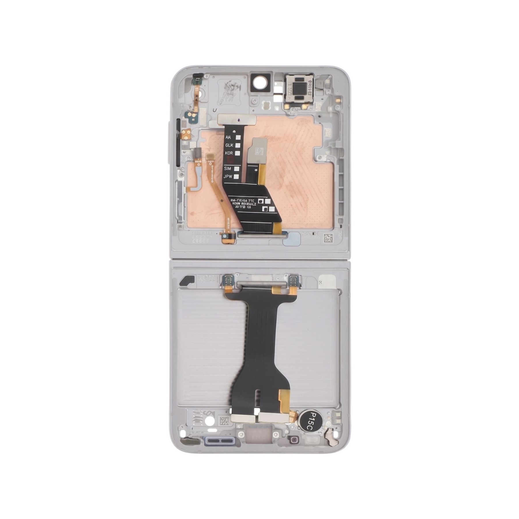 Pièce détachée SAMSUNG pour Galaxy Z Flip 6 Structure Durable