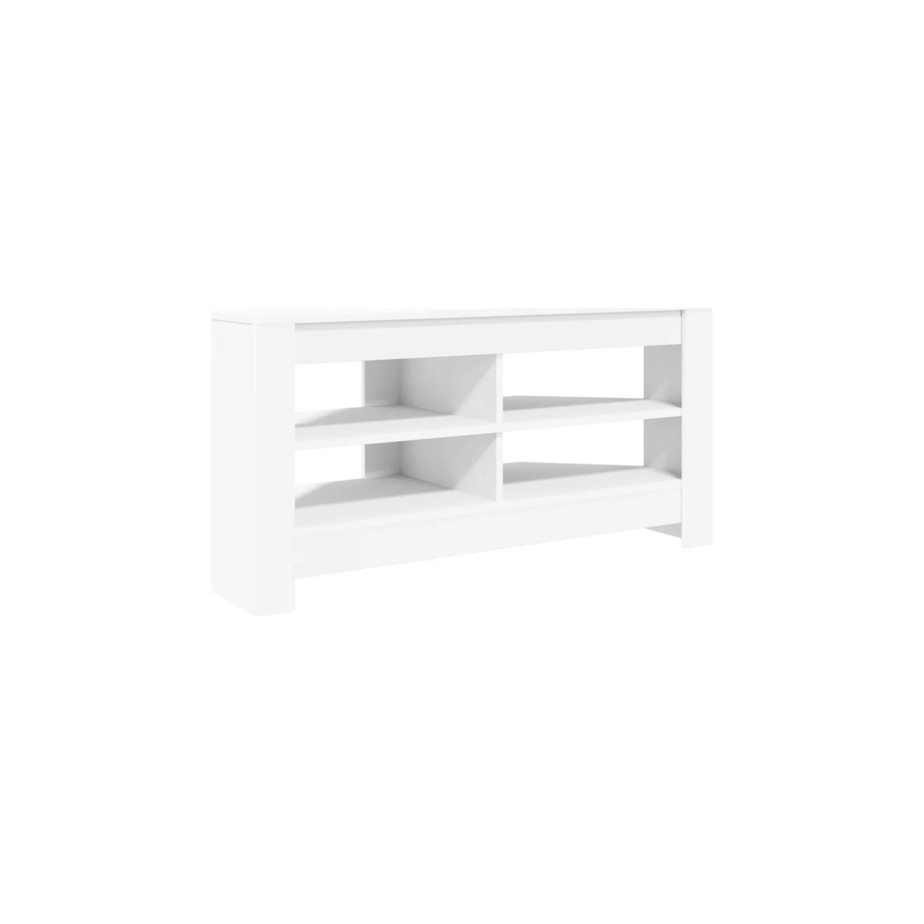 Meuble TV HELLOSHOP26 Meuble TV d'angle moderne optimal rangem