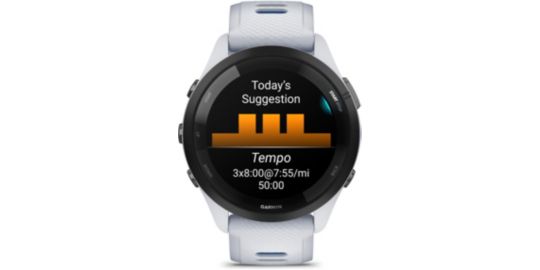 Montre connectée GARMIN Forerunner 265 Music Blanche