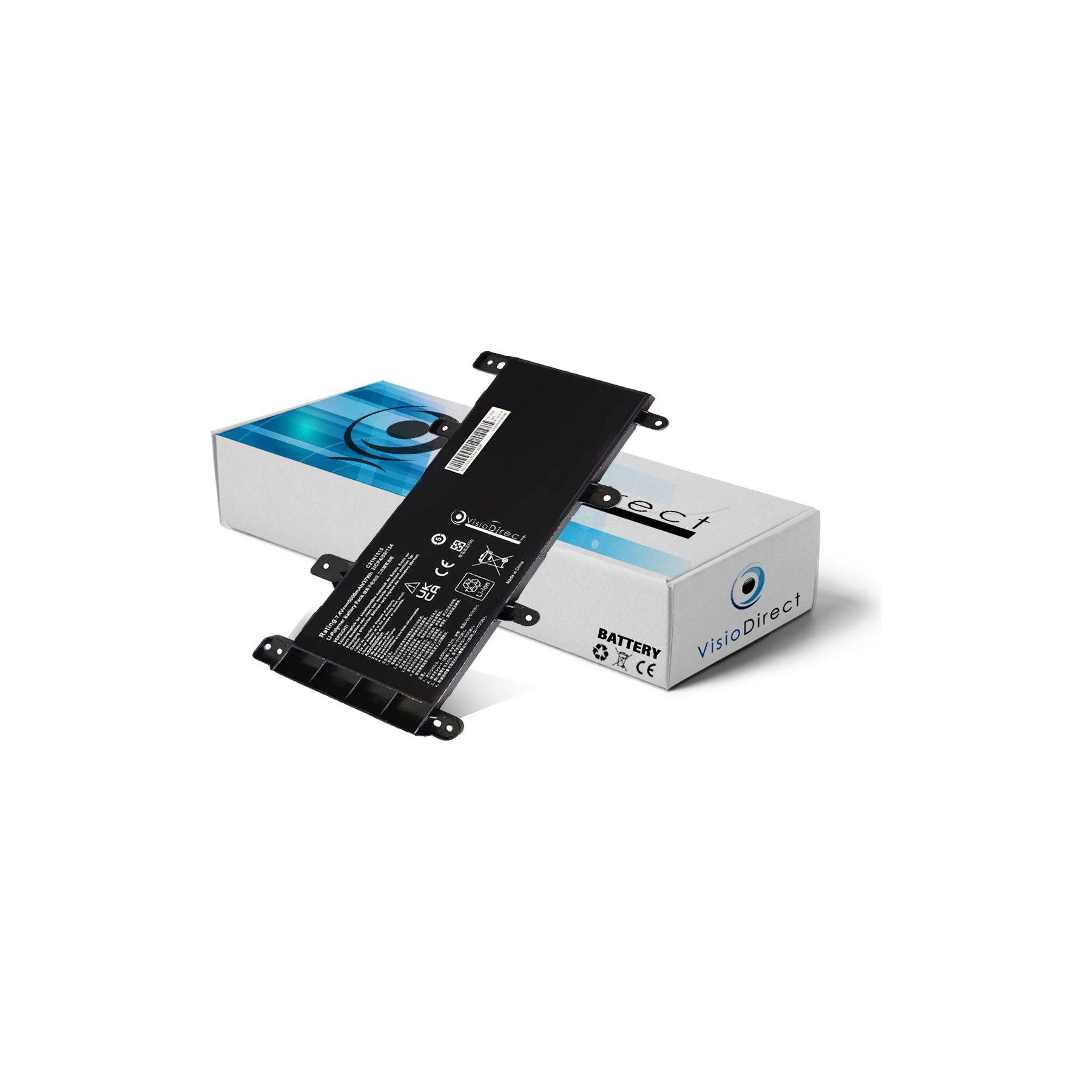 VISIODIRECT Batterie pour ASUS K756UX-TY122T 7.4V