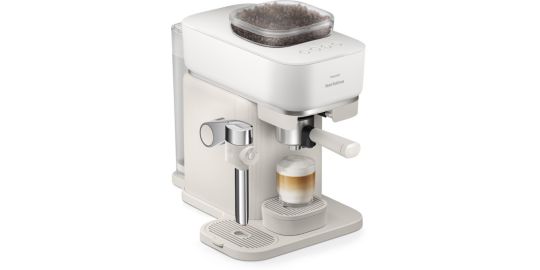 Machine à expresso PHILIPS BAR400/00 cafetière à grain Latte Blanche
