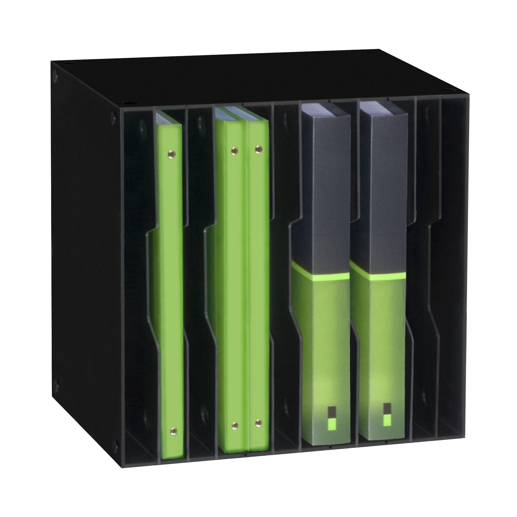 Boite de rangement CEP OFFICE SOLUTIONS Module classement 12cases CubiCep noir