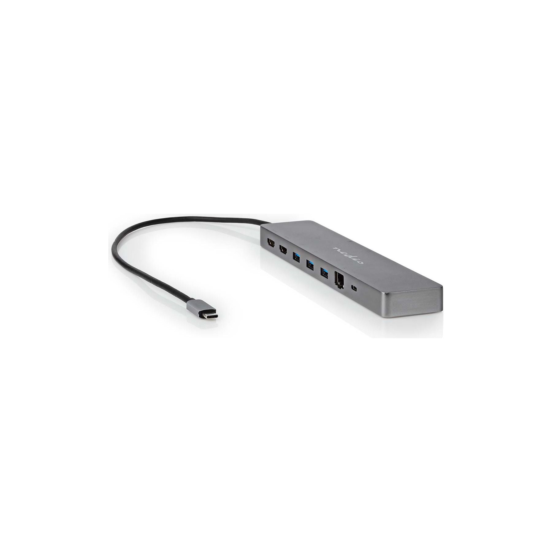 Hub NEDIS vers 3USB-A / Jack 3.5mm / 2HDMI 0.4m