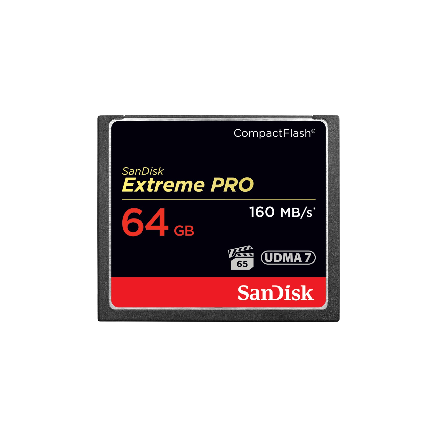 Carte Compact flash SANDISK Extreme Pro Compact Flash 64 Go