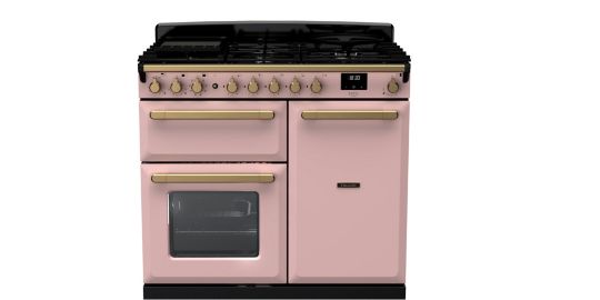 Piano de cuisson gaz FALCON ESTEL DELUXE TAB GAZ 100 CM ROSE PASTEL