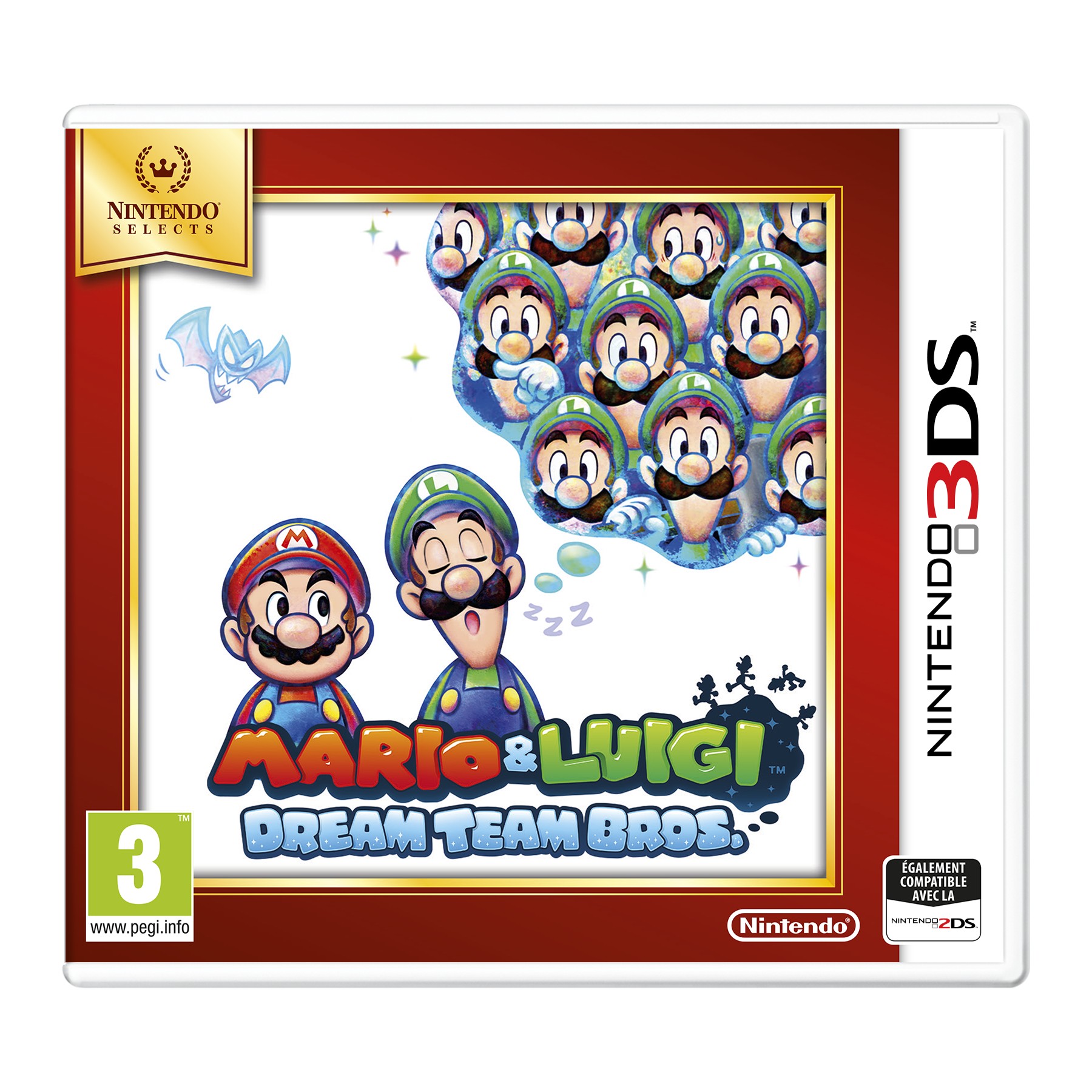 Jeu 3DS NINTENDO Mario & Luigi Dream Team Bros. Selects