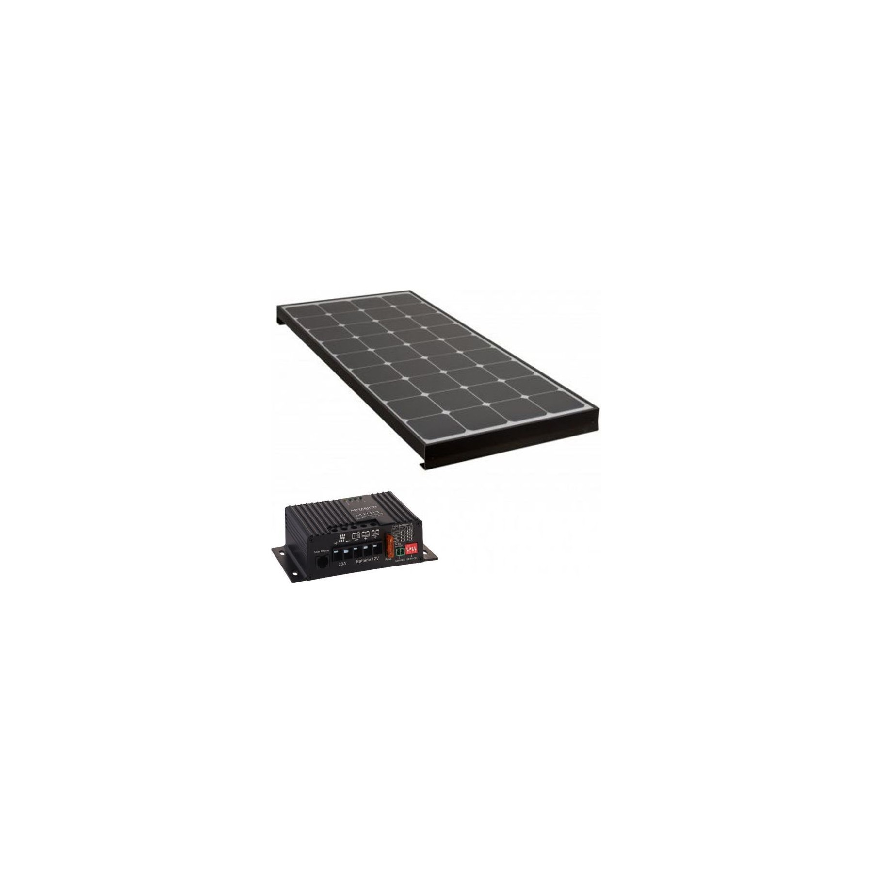 Panneau solaire ANTARION Pack   Black Booster 220w + Régulateur D