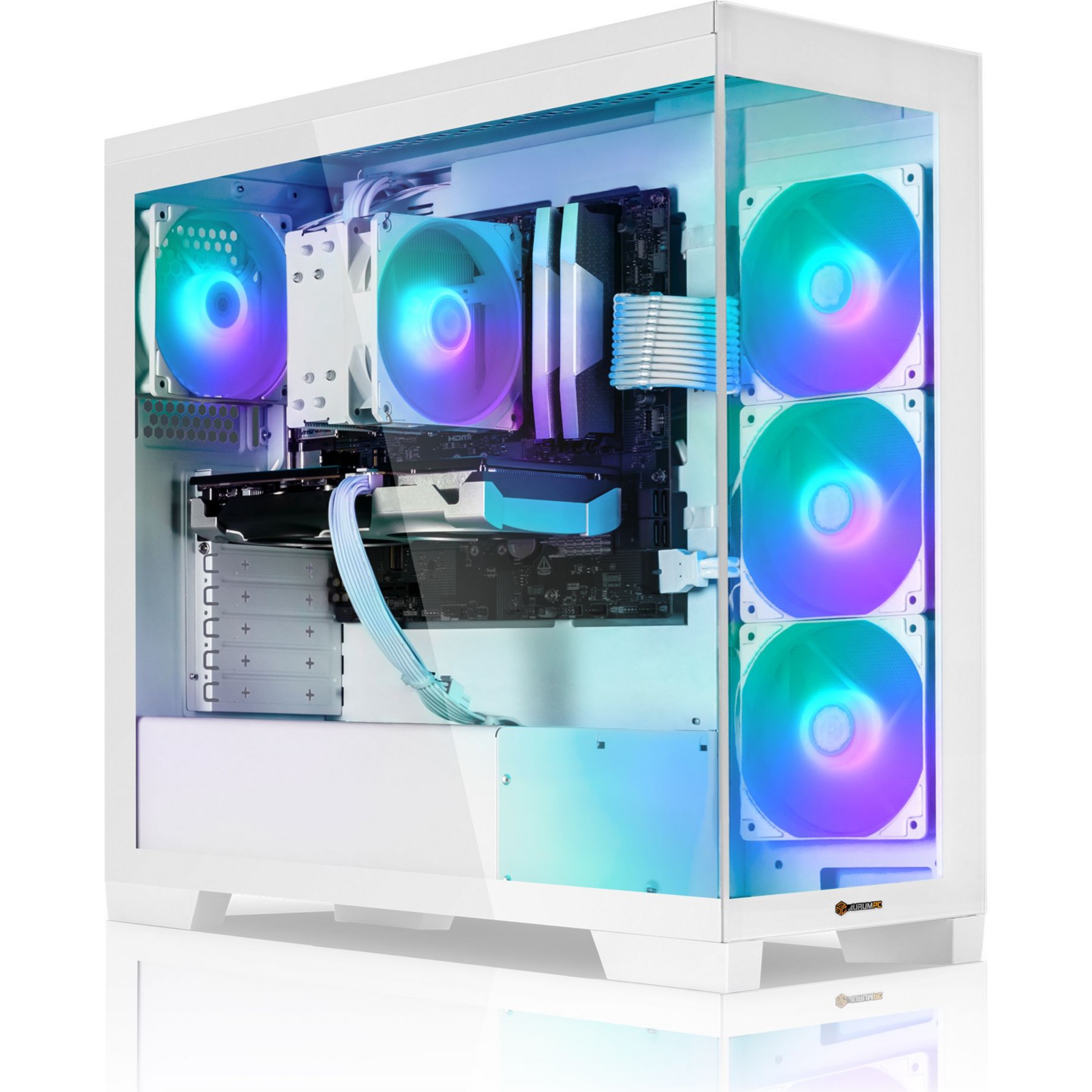 PC Gamer AURUMPC R5 5600+RTX5060 8G+16Go RAM+Win11