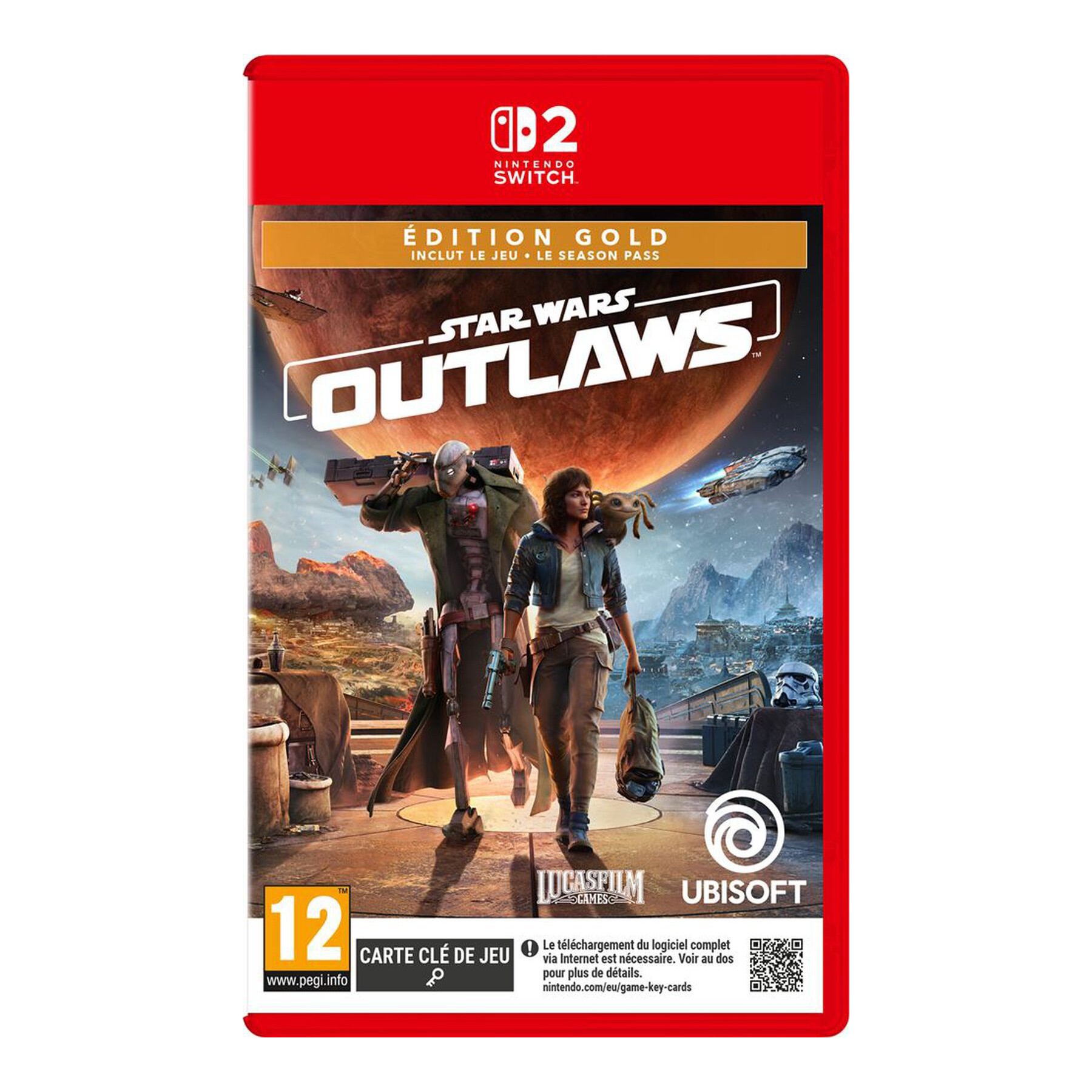 Jeu Switch 2 UBISOFT Star Wars Outlaws Edition Gold