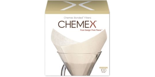 Filtre à café CHEMEX blancs x100 pour cafetiere 6/10 tasses