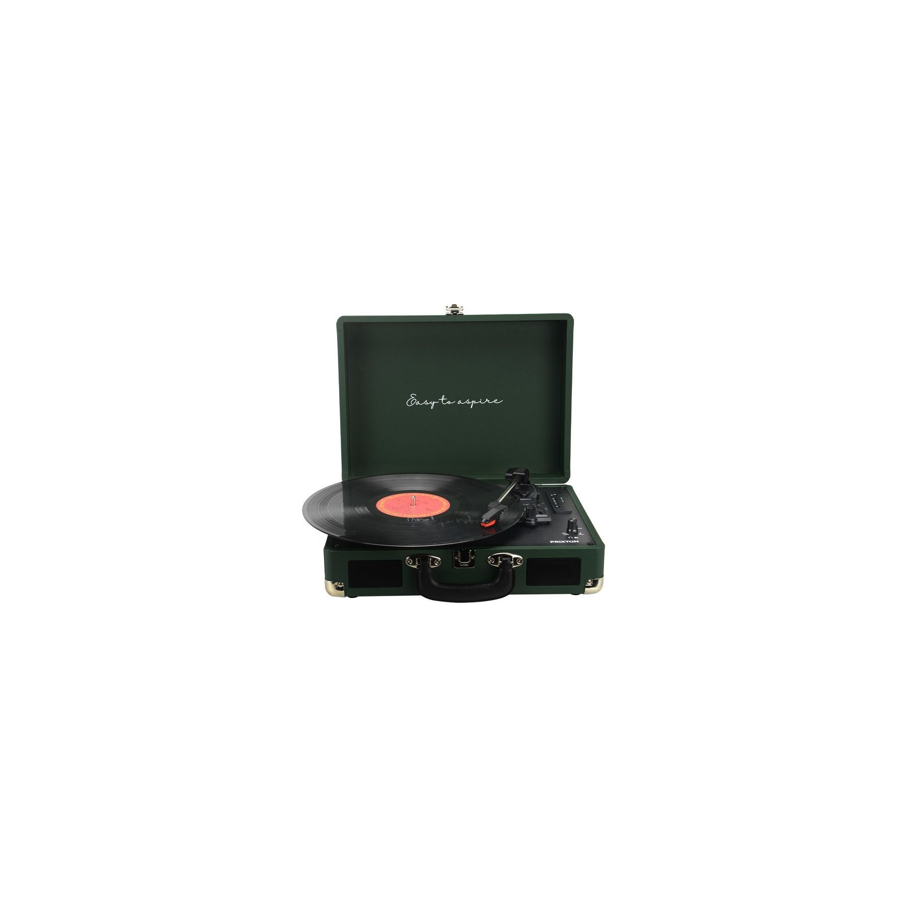 Platine vinyle PRIXTON VC400 avec Bluetooth (Vert foncé)