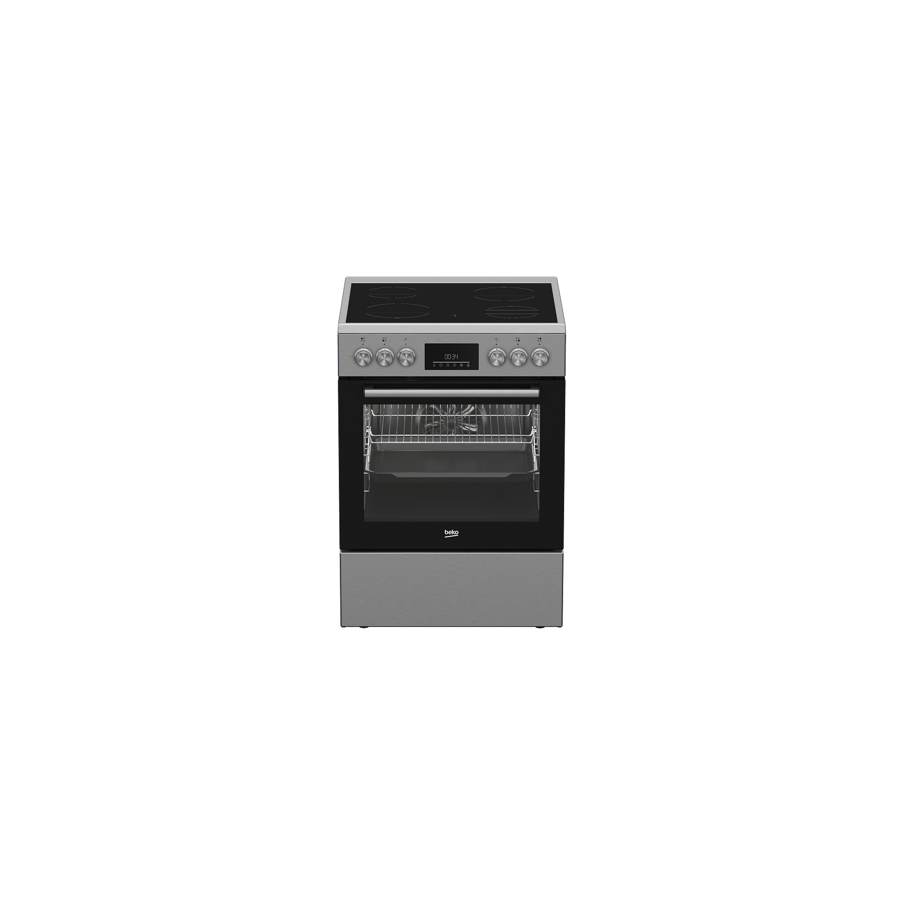 Cuisinière vitrocéramique BEKO FBE67300XCS