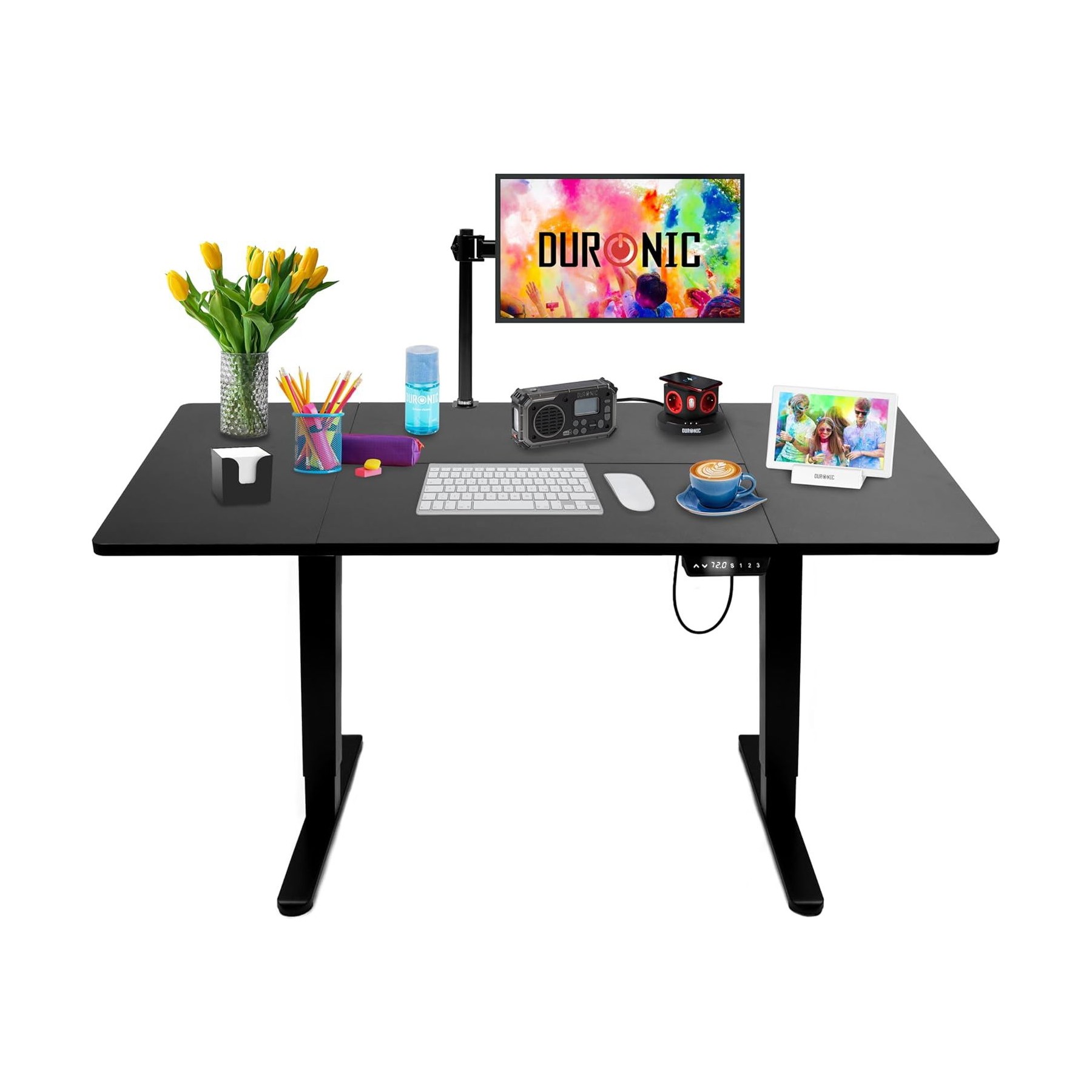 DURONIC Duronic CD160 BK Bureau Assis-Debout éle