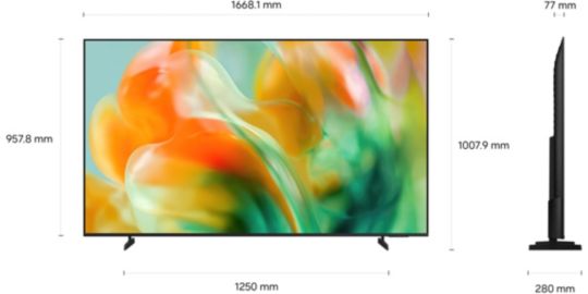 TV Micro RGB SAMSUNG TU75M80H 2026 ( 189 cm )