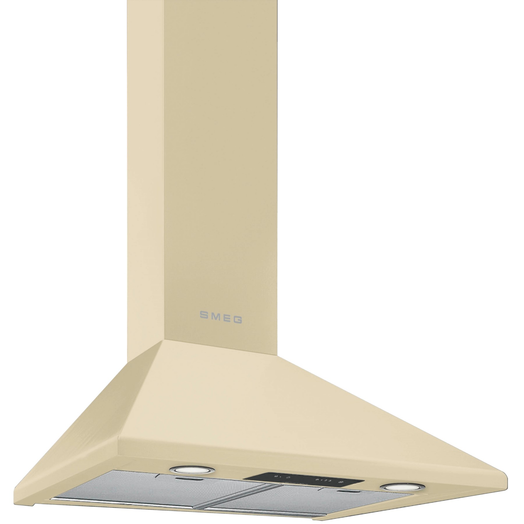 Hotte décorative murale SMEG KSED65PE CREME