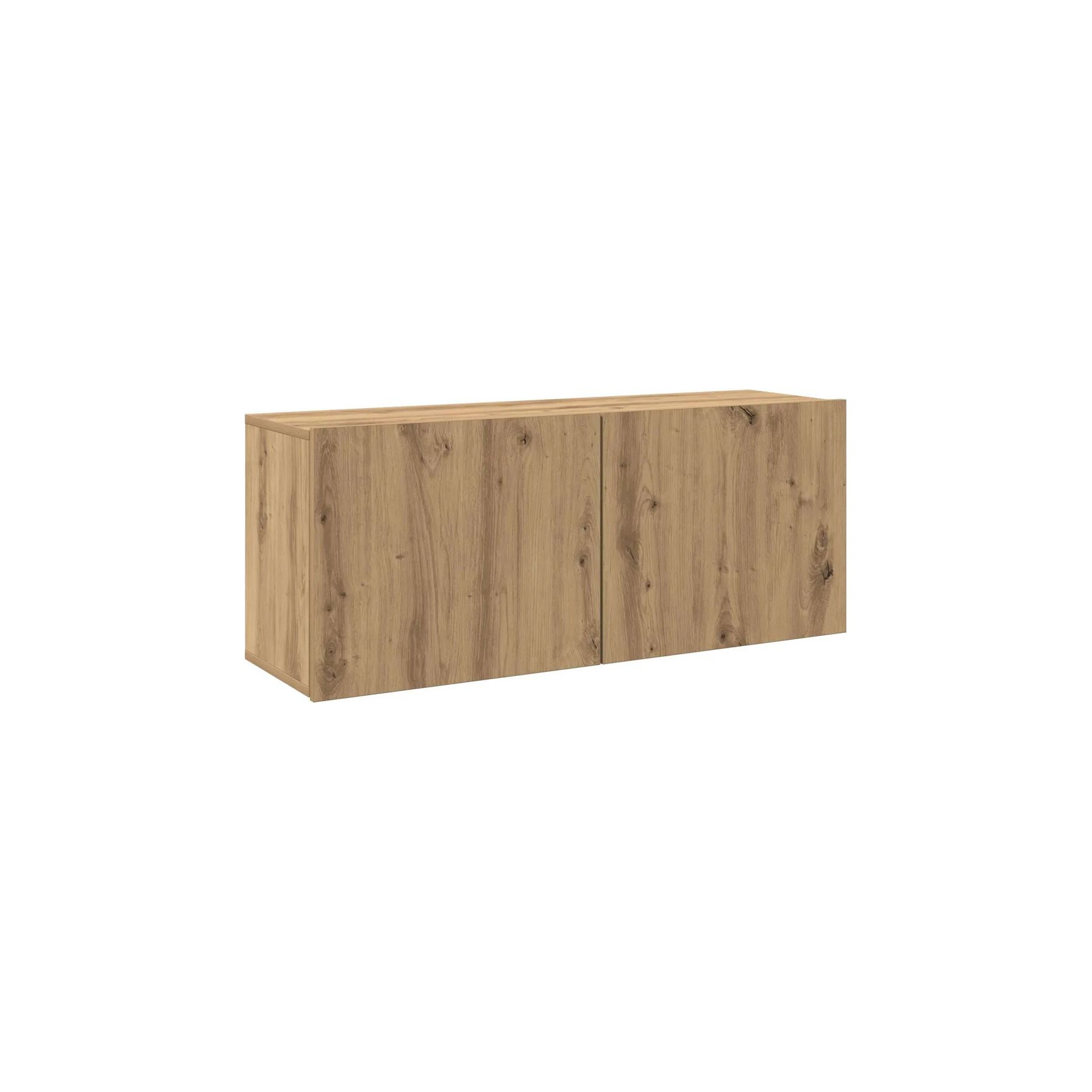 Meuble TV HELLOSHOP26 Meuble TV mural pratique rangement desig
