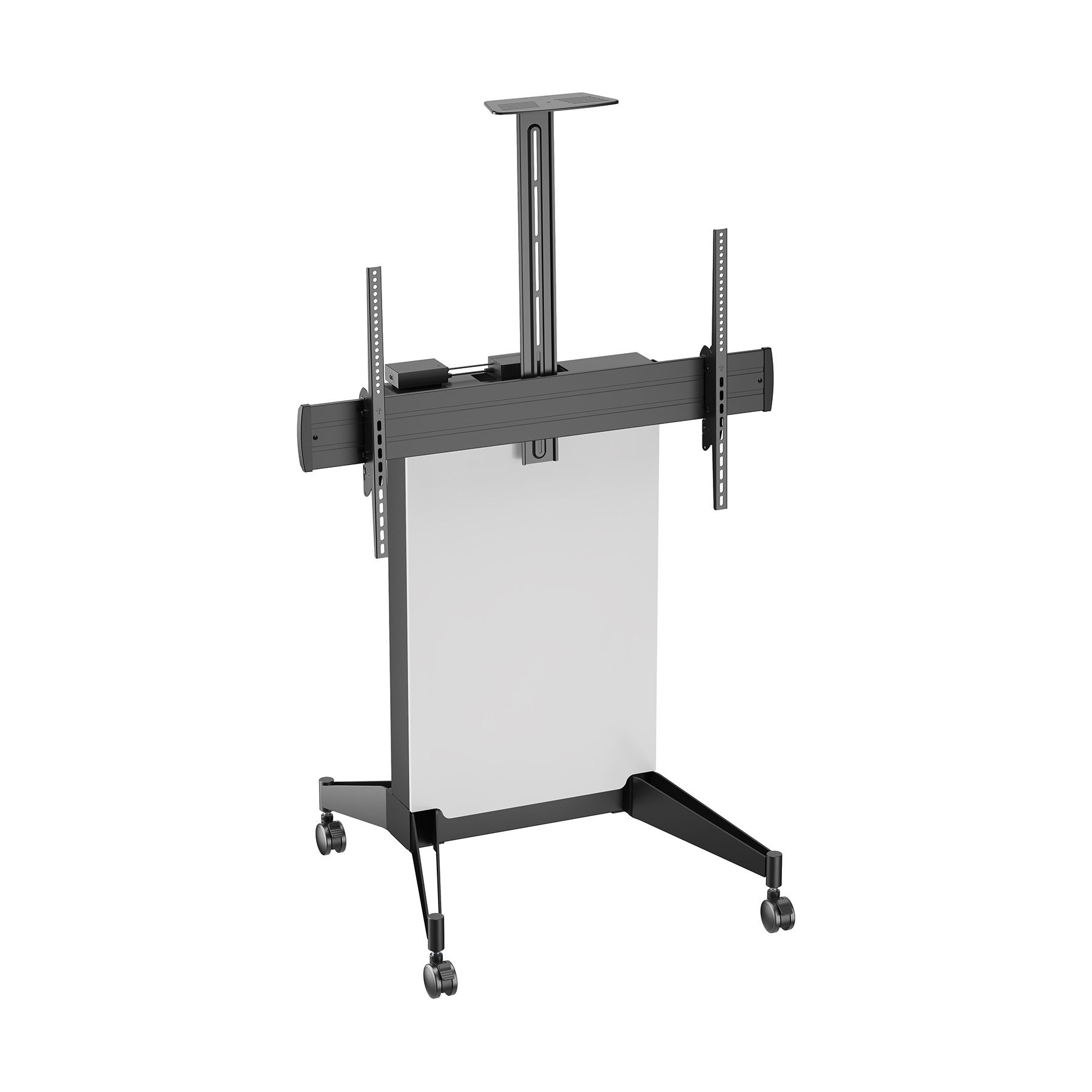 Pied TV KIMEX Chariot motorisé pour écran TV 55"-100"