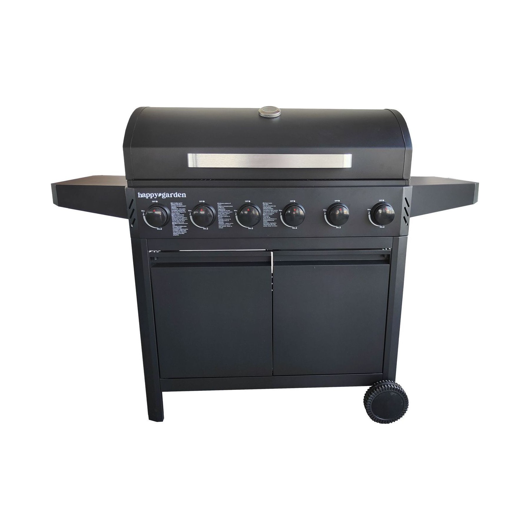 Barbecue gaz HAPPY GARDEN Barbecue au gaz IZALCO - 6 brûleurs 15kW