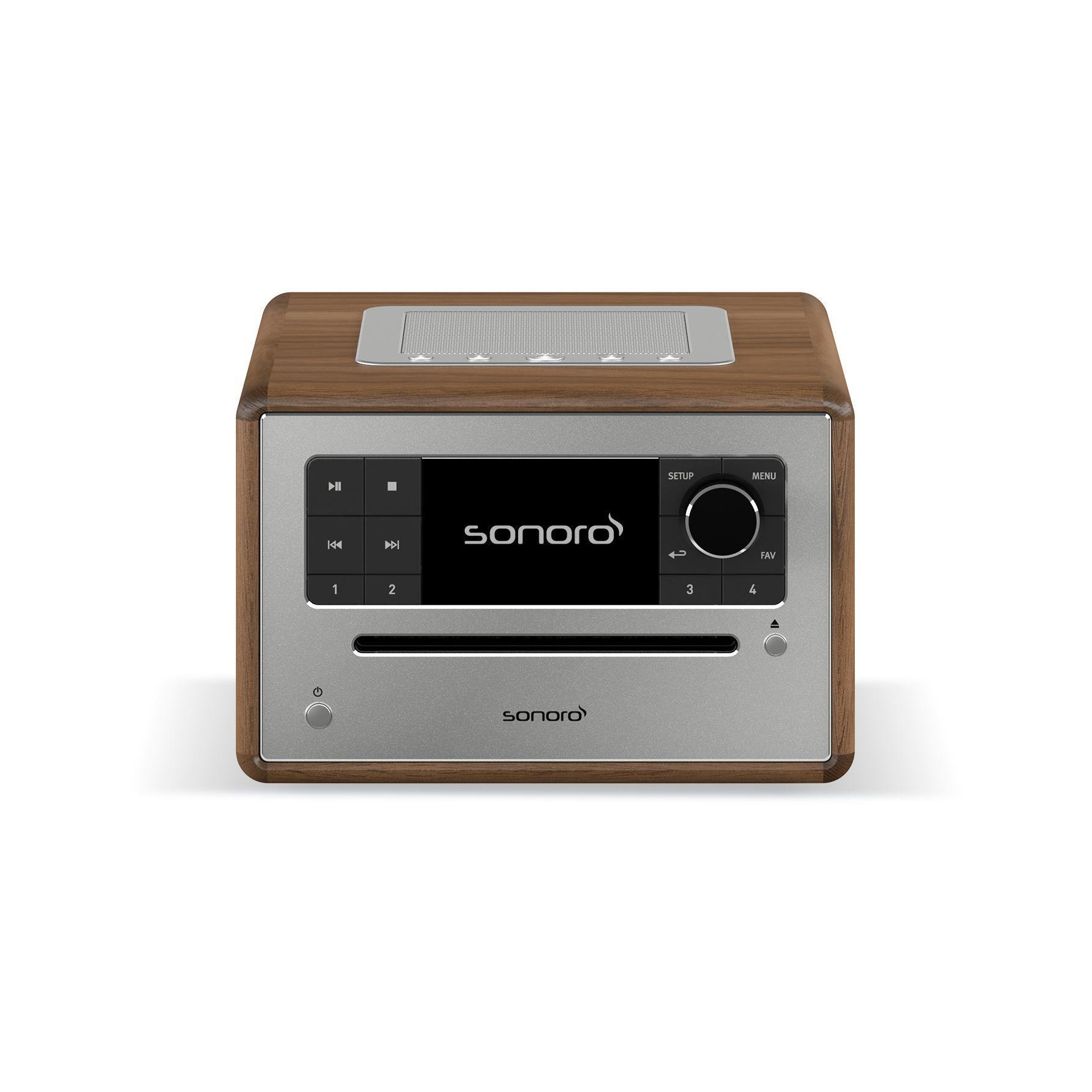 Chaîne HiFi SONORO ELITE Noyer-Argent