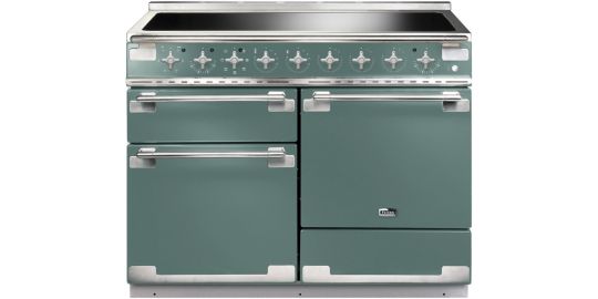 Piano de cuisson induction FALCON ELISE 110 VERT MINERAL MAT NICKEL BROSSÉ