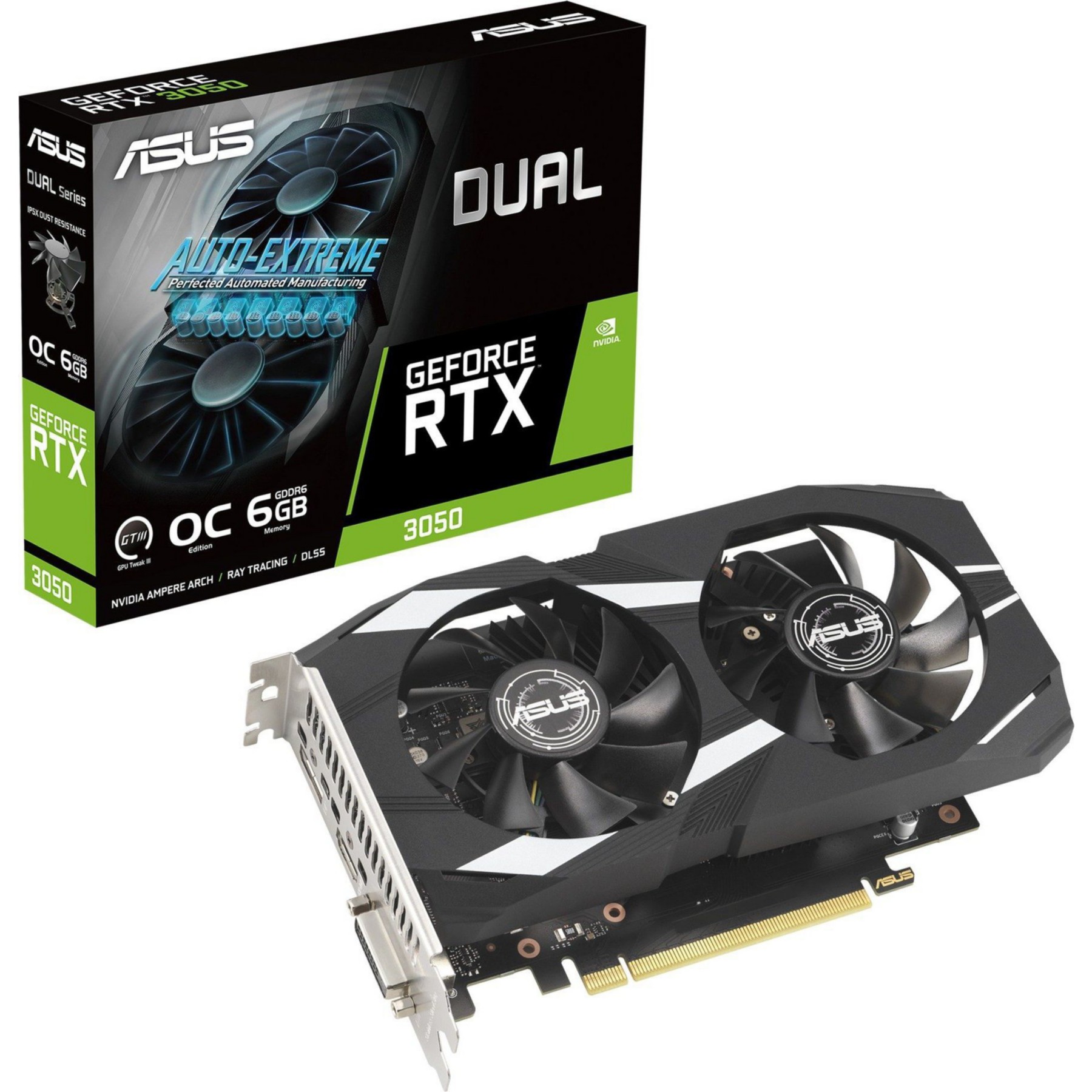 Carte graphique ASUS GeForce RTX 3050 DUAL