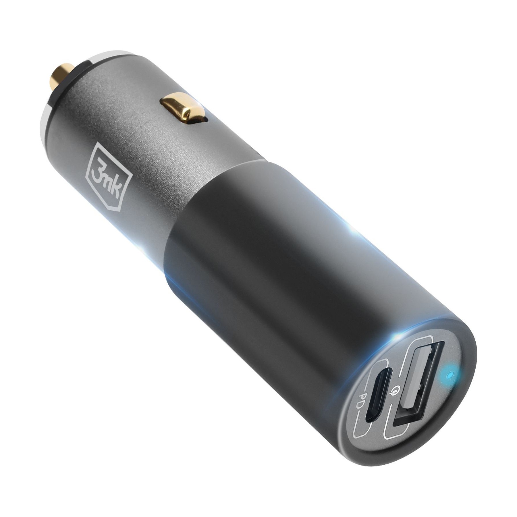Chargeur allume cigare 3MK 3mk Chargeur Voiture 100W 1x USB Quick C