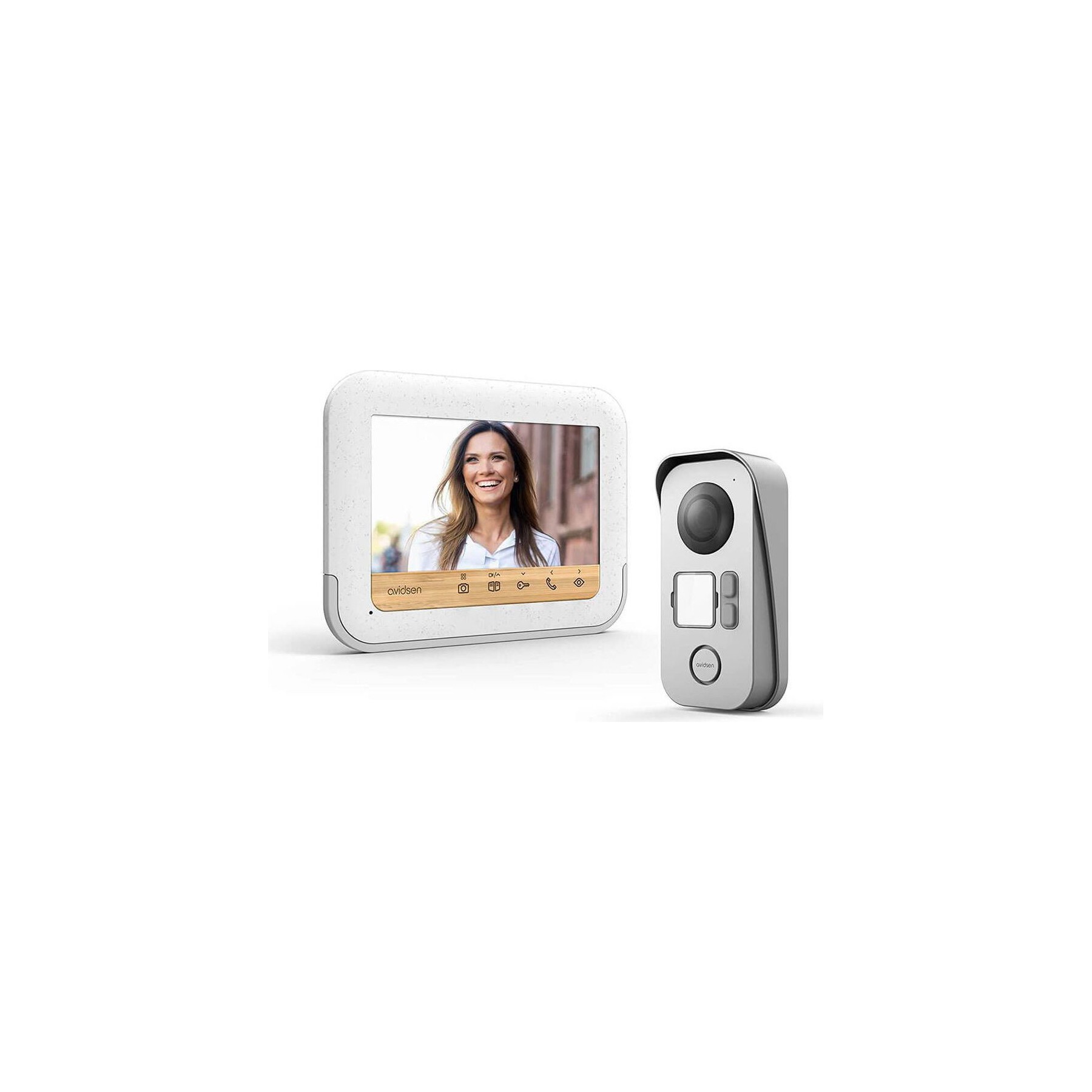Visiophone ADVISEN Visiophone filaire BambooView Avidsen