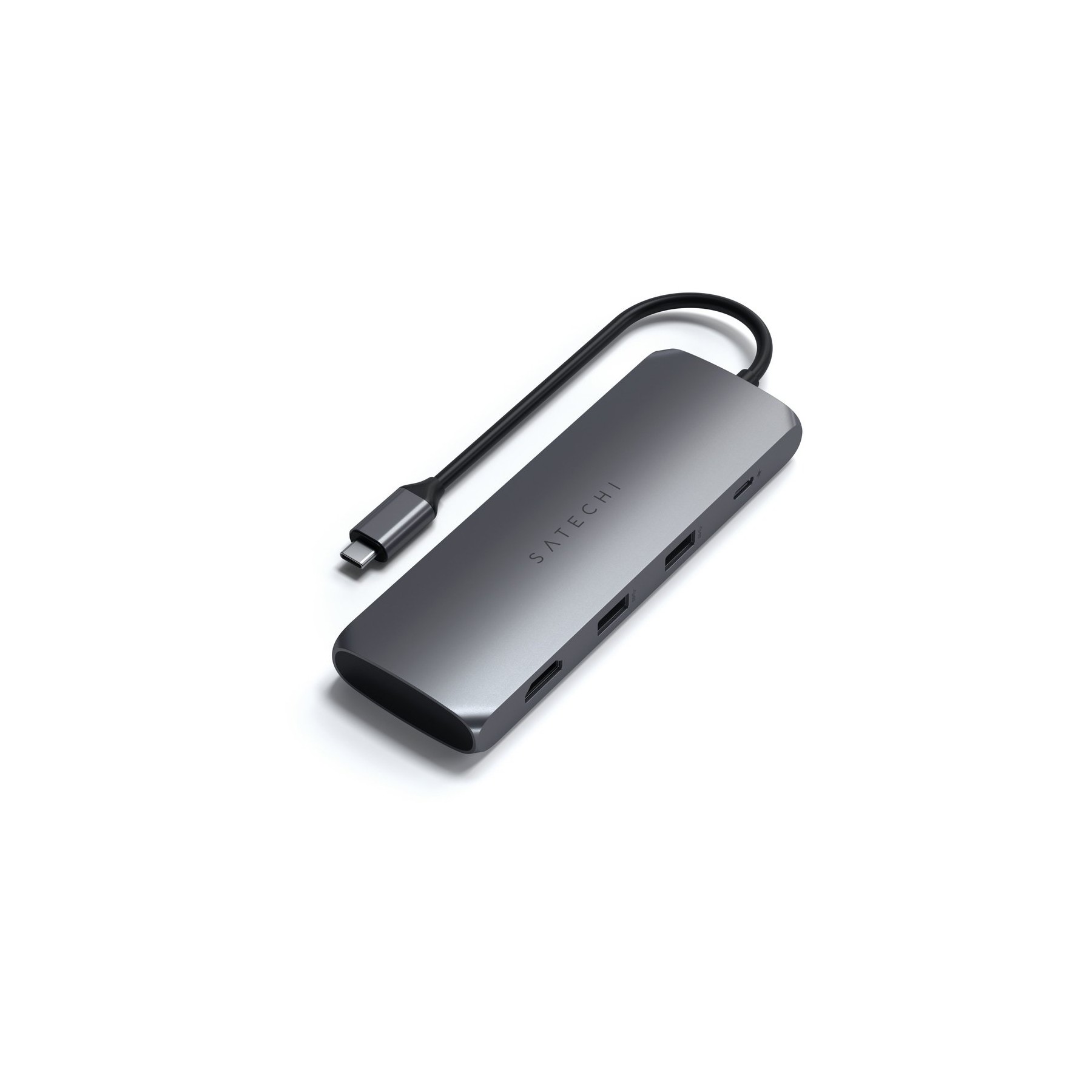Hub USB C SATECHI USB-C Hybrid Multiport gris