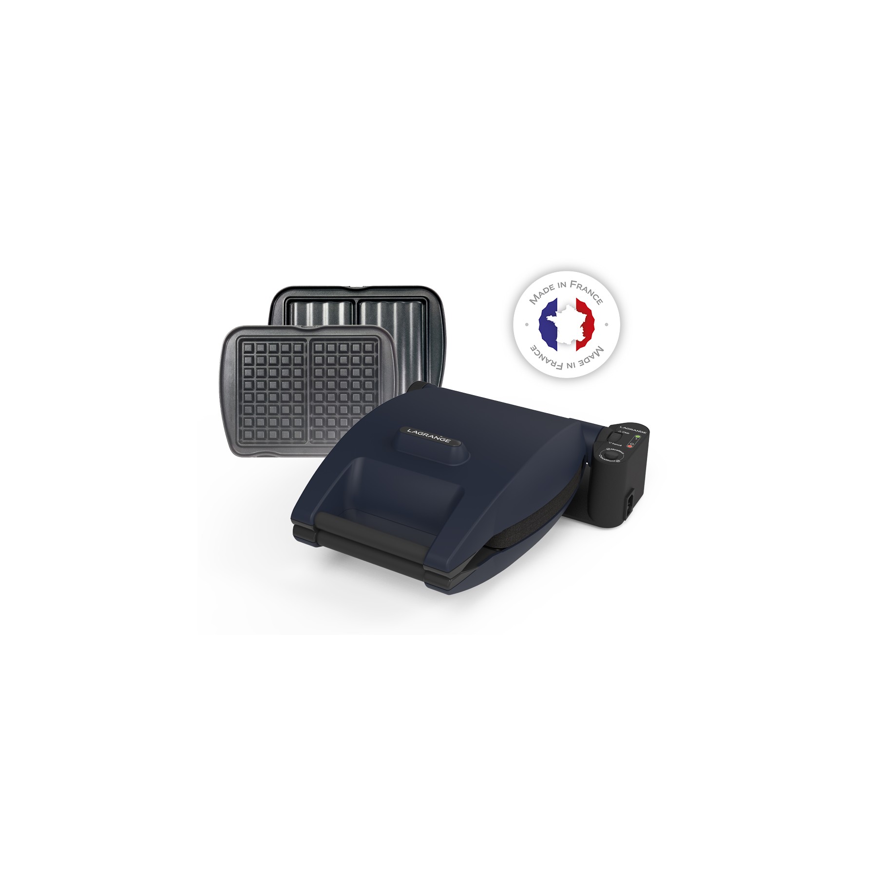 Gaufrier LAGRANGE premium gaufres bleu abysse G + CM
