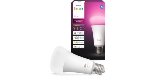 Ampoule LED connectée PHILIPS HUE E27 White&Color Ambiance 100W