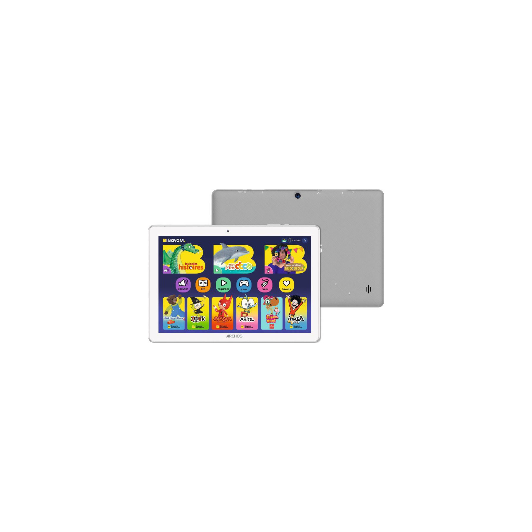 Tablette Android ARCHOS T101 KID FHD WiFi 4+64 Go Coque