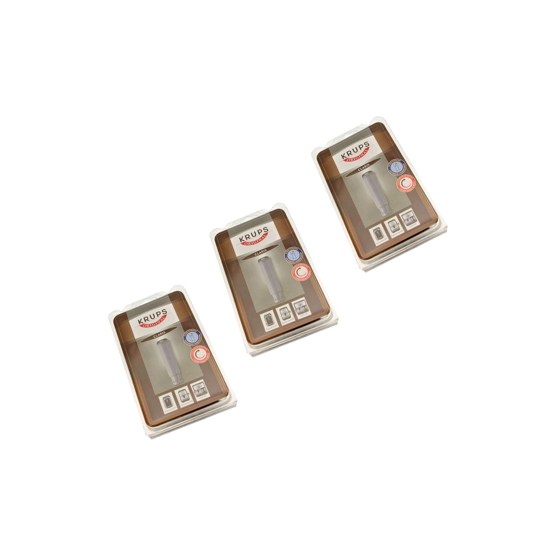 Pièce détachée KRUPS Lot de 3 cartouches filtrantes Artese F0