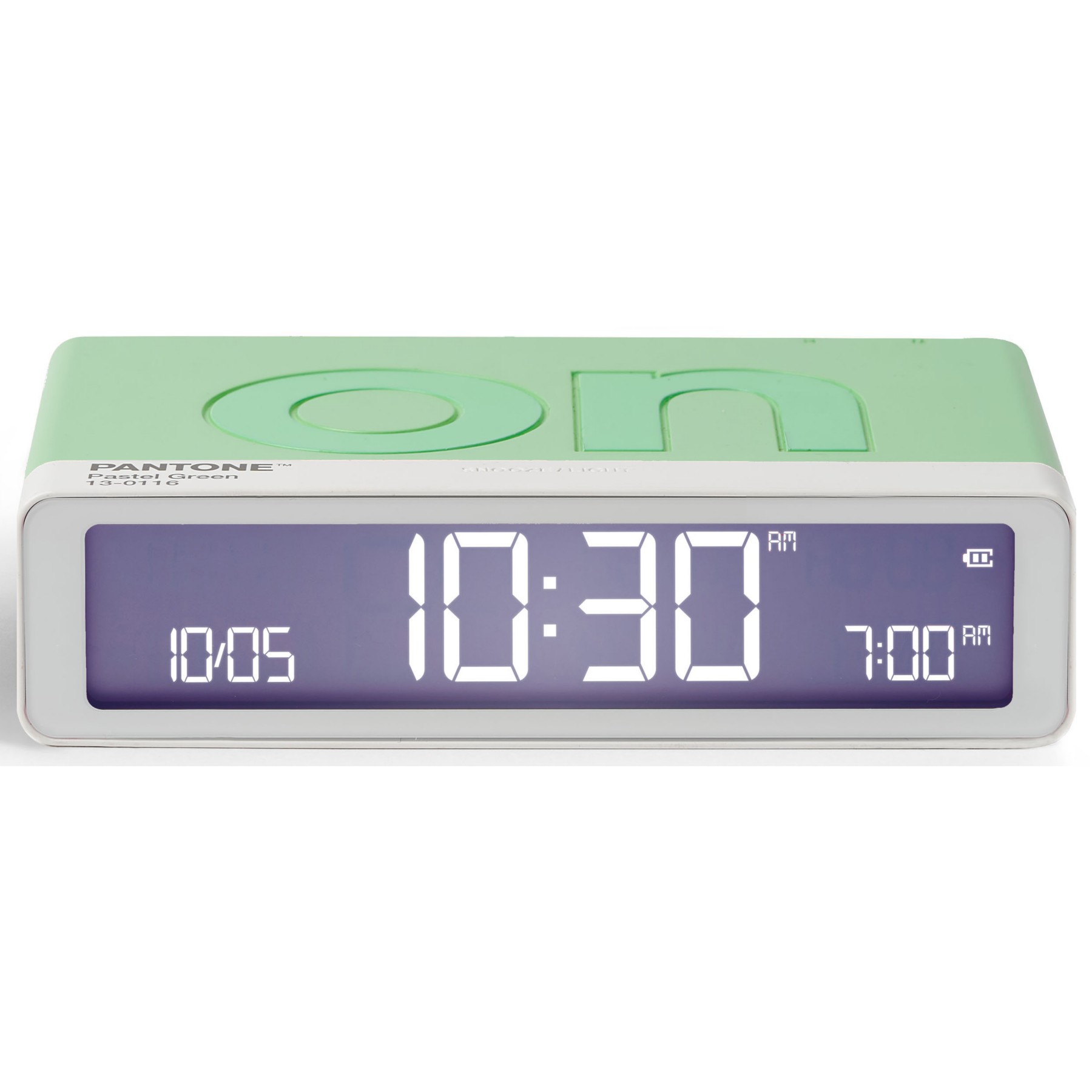 Réveil LEXON x Pantone Flip Classic Pastel Green