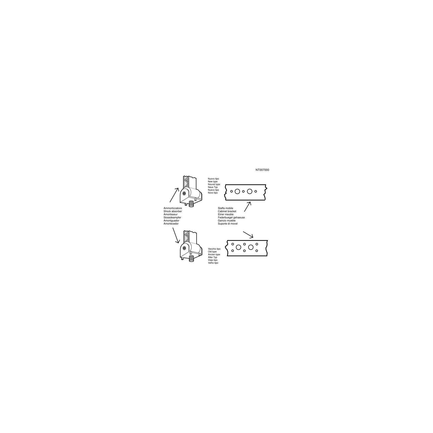 Amortisseur INDESIT AMORTISSEUR 80 N - C00064503